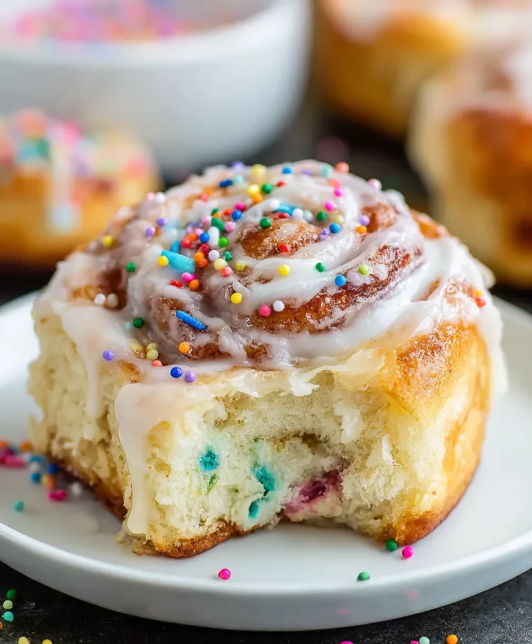 Funfetti Cinnamon Rolls – Irresistible Dessert Fun