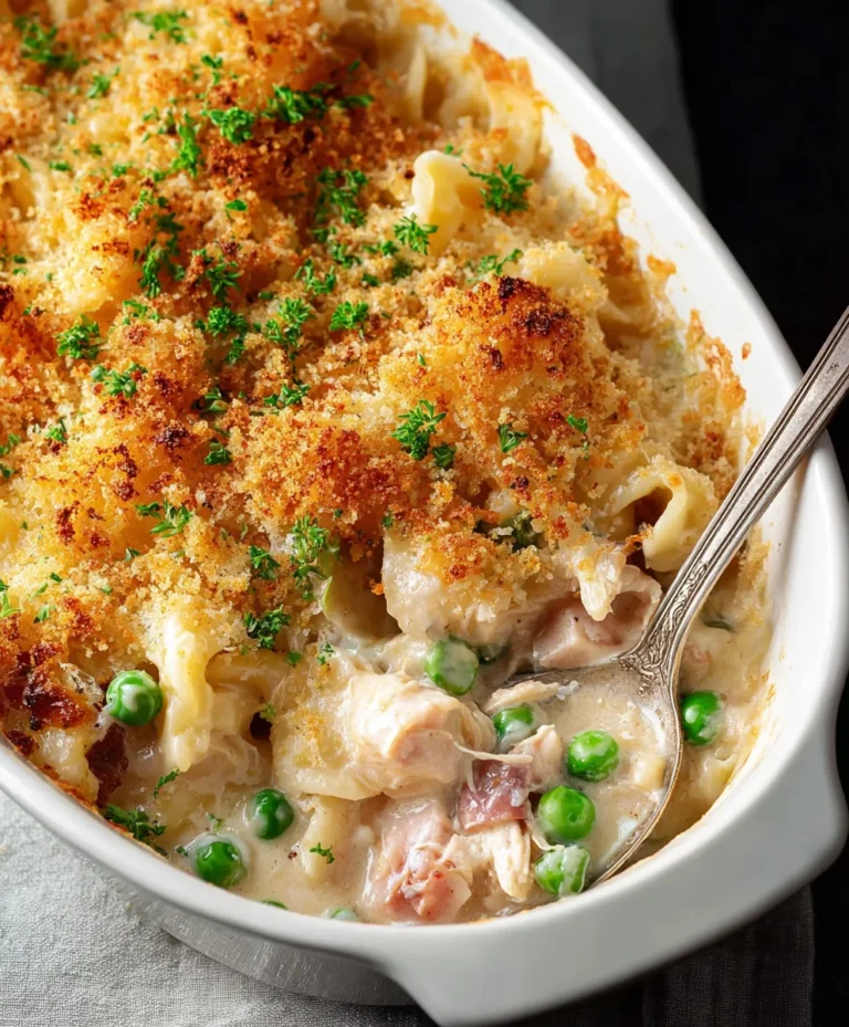 Easy Creamy Chicken Cordon Bleu Casserole Recipe