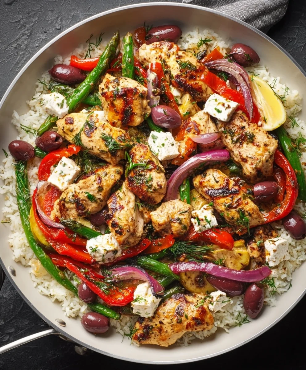 Easy Mediterranean Chicken Stir Fry Recipe