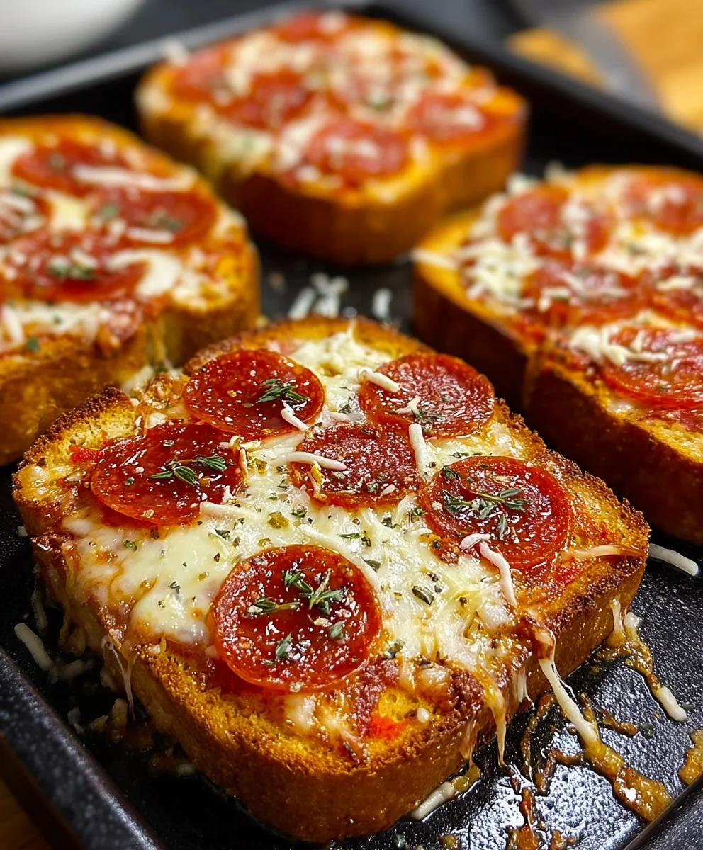 Air Fryer Pizza Toast - Quick & Crispy Recipe