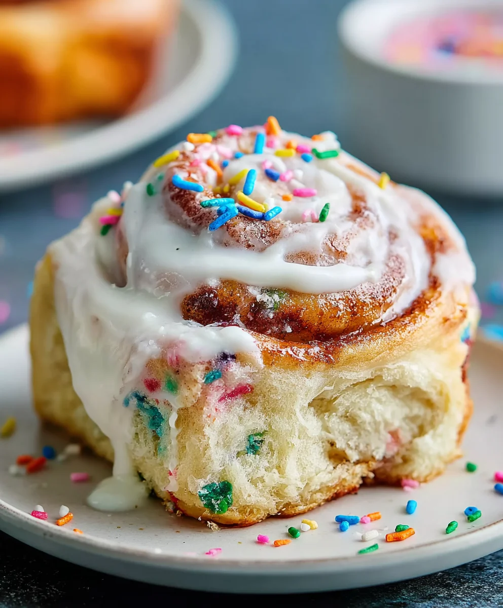 Funfetti Cinnamon Rolls - Irresistible Dessert Fun