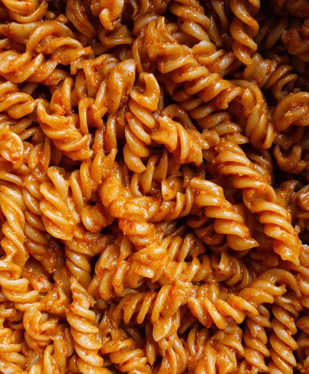 Creamy Vegan Spicy Fusilli Pasta Recipe