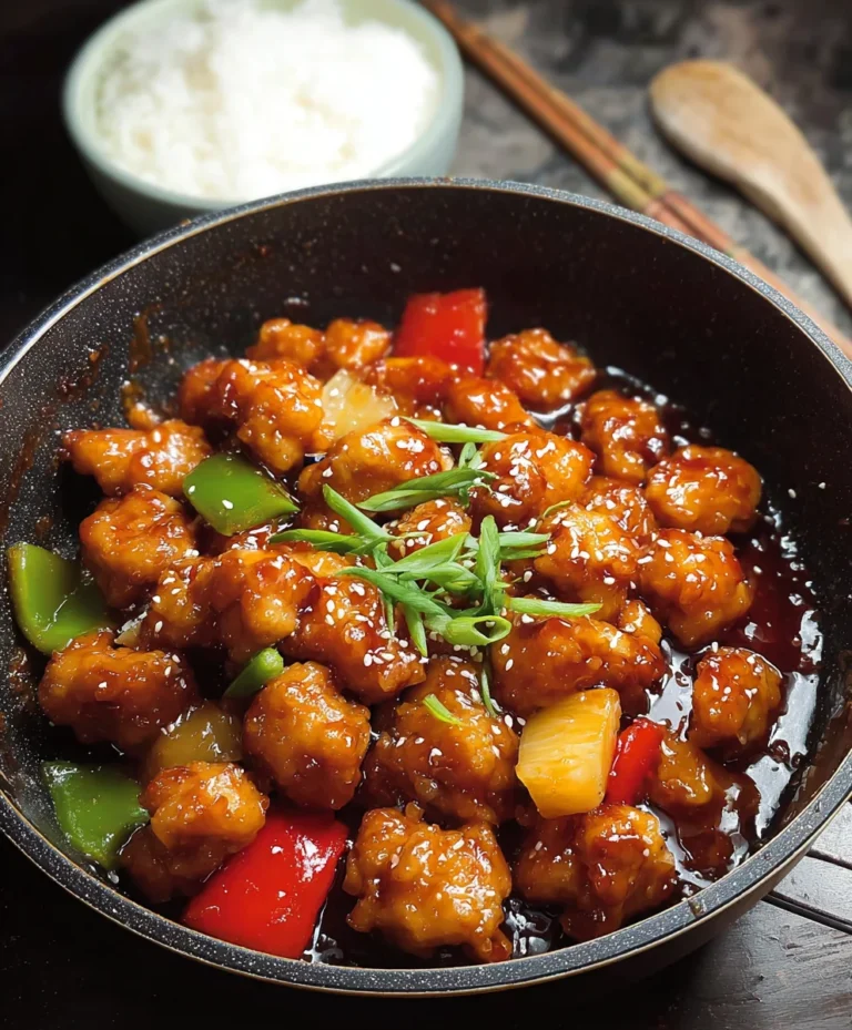 Sweet Sour Chicken – Easy Dinner Recipe