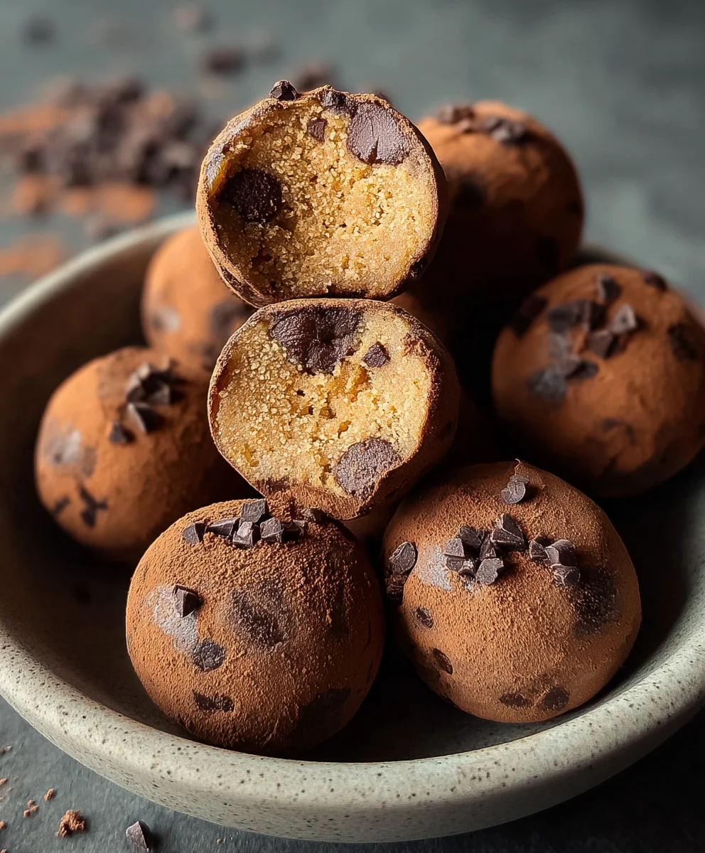 Brookie Protein Balls - Healthy Treat Recipe