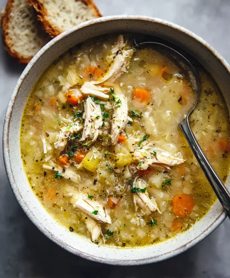 Soothing Anti-Inflammatory Chicken Soup Recipe