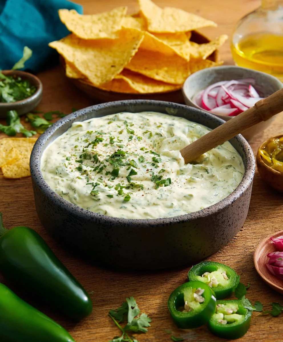 Copycat Chuys Creamy Jalapeno Dip Recipe