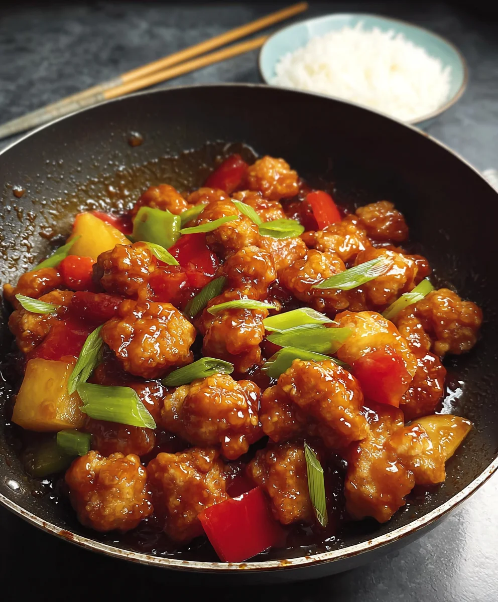 Sweet Sour Chicken - Easy Dinner Recipe
