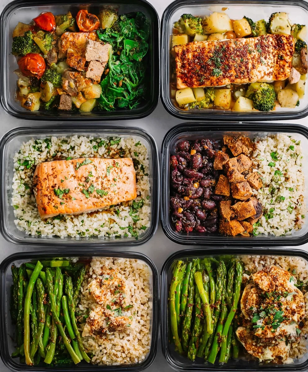 Easy Week Meal Prep Ideas Healthy Delicious