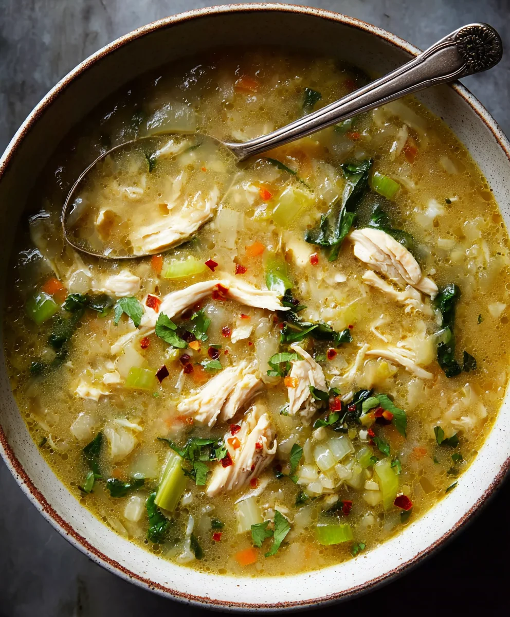 Soothing Anti-Inflammatory Chicken Soup Recipe