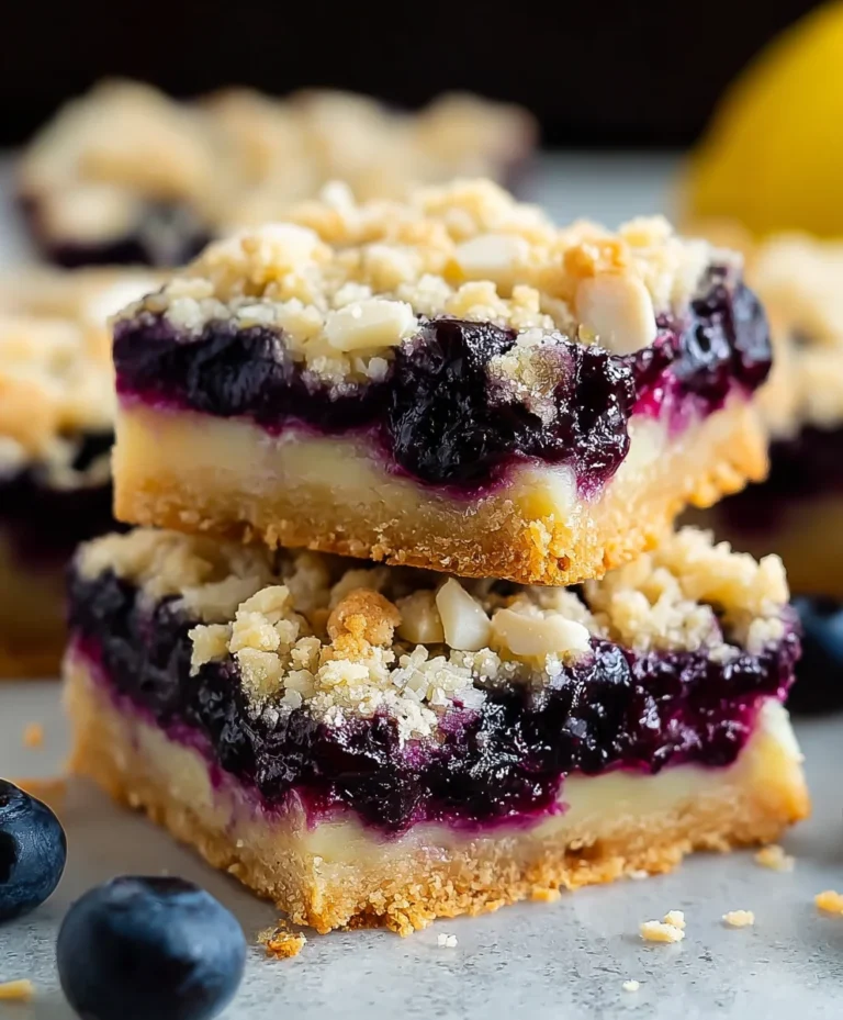 Blueberry Pie Cookie Bars – Easy Sweet Treat