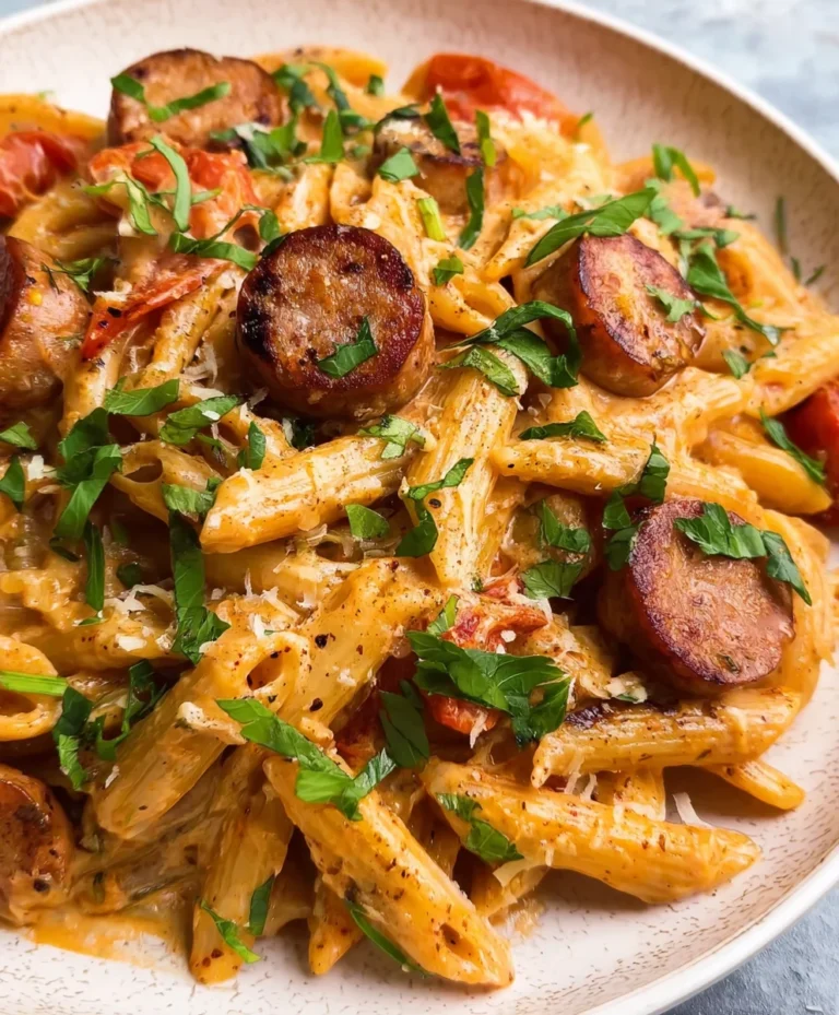 Creamy Cajun Sausage Pasta – Minute Meal