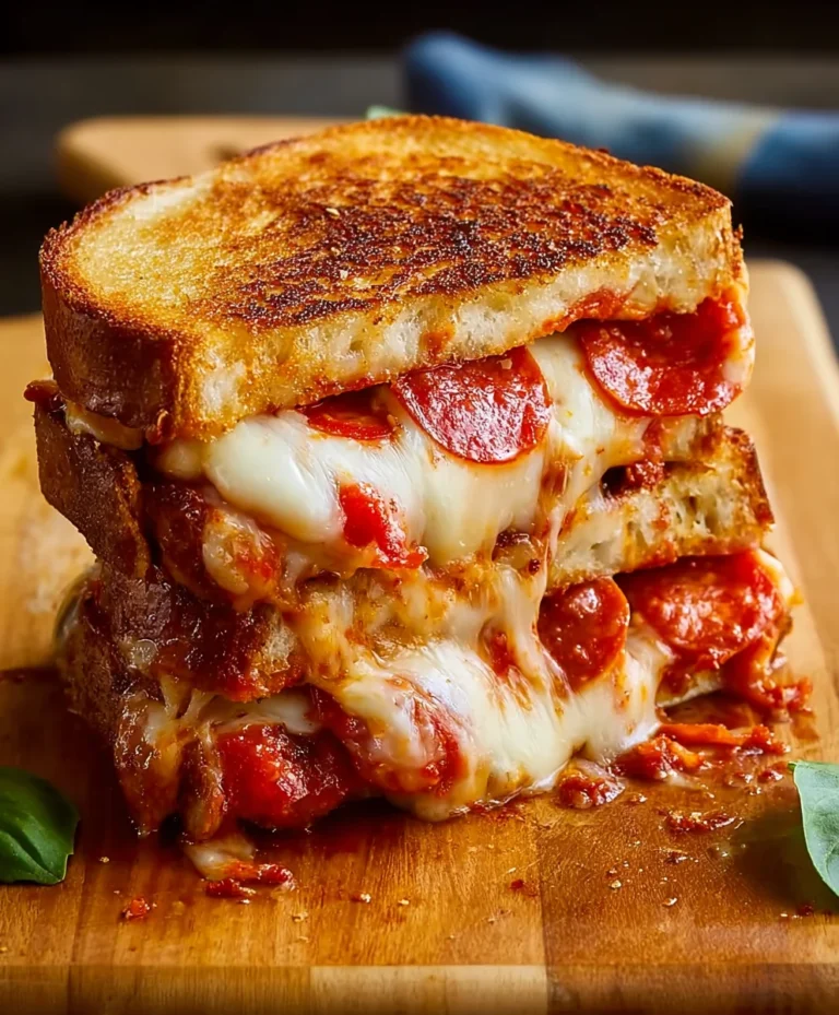 Quick Pizza Grilled Cheese – Easy Dinner Recipe