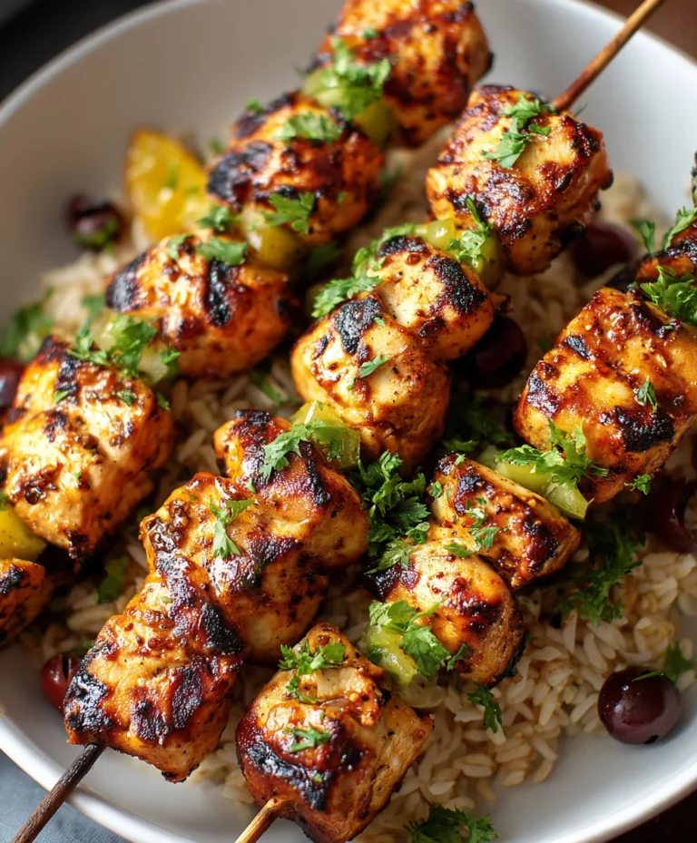 Easy Chicken Skewers for Delicious Weeknight Meals
