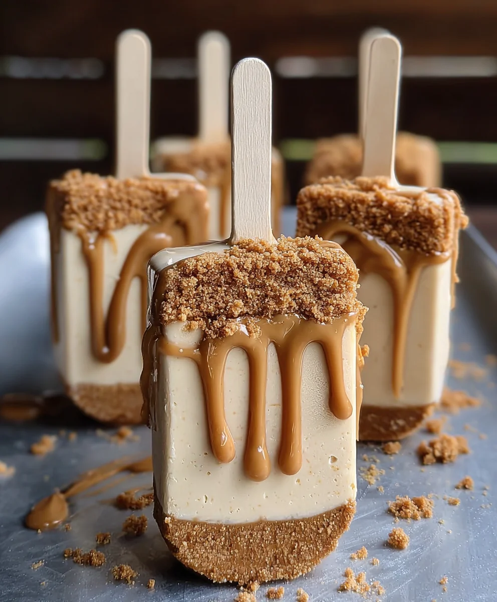 Biscoff Cookie Butter Cheesecake Pops Recipe
