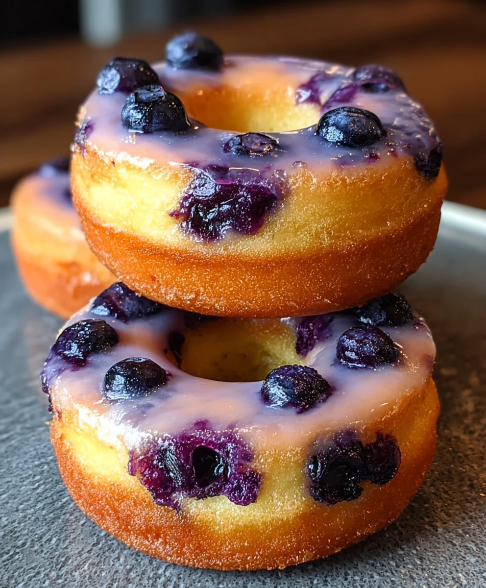 Keto Blueberry Donuts - Easy Low Carb Treat