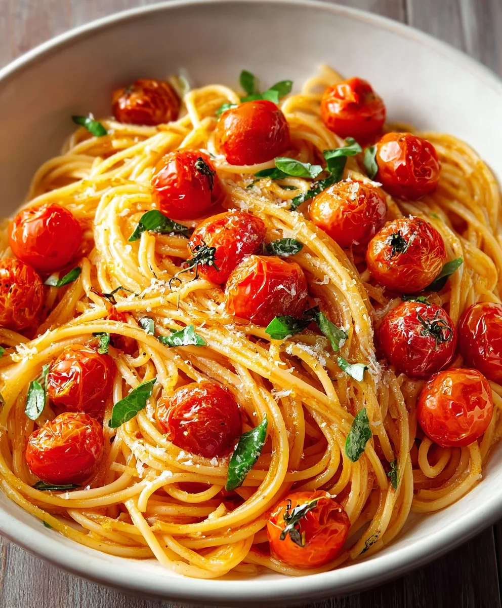 Easy Cherry Tomato Pasta Recipe