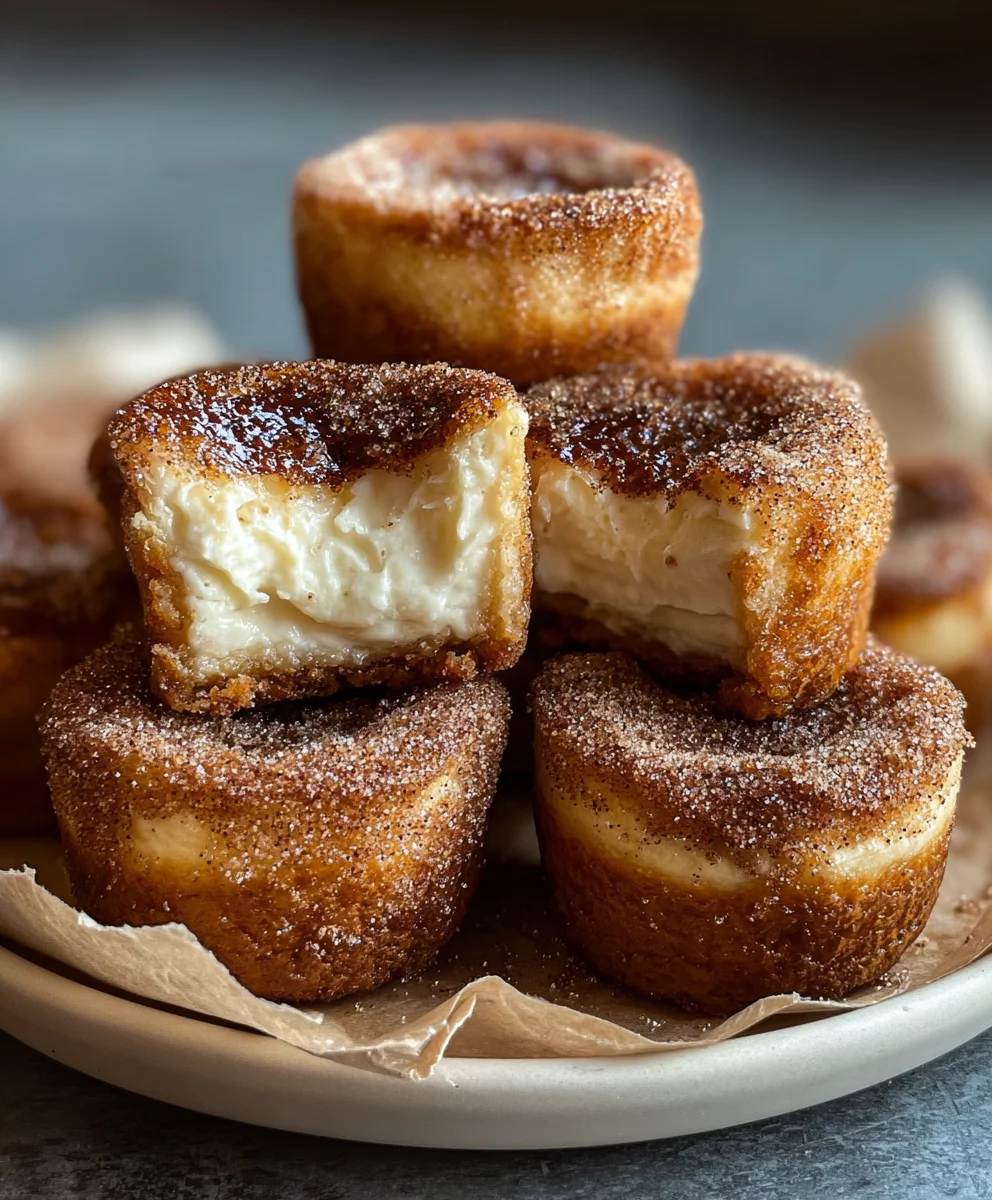Churro Cheesecake Bites - Easy Dessert Recipe