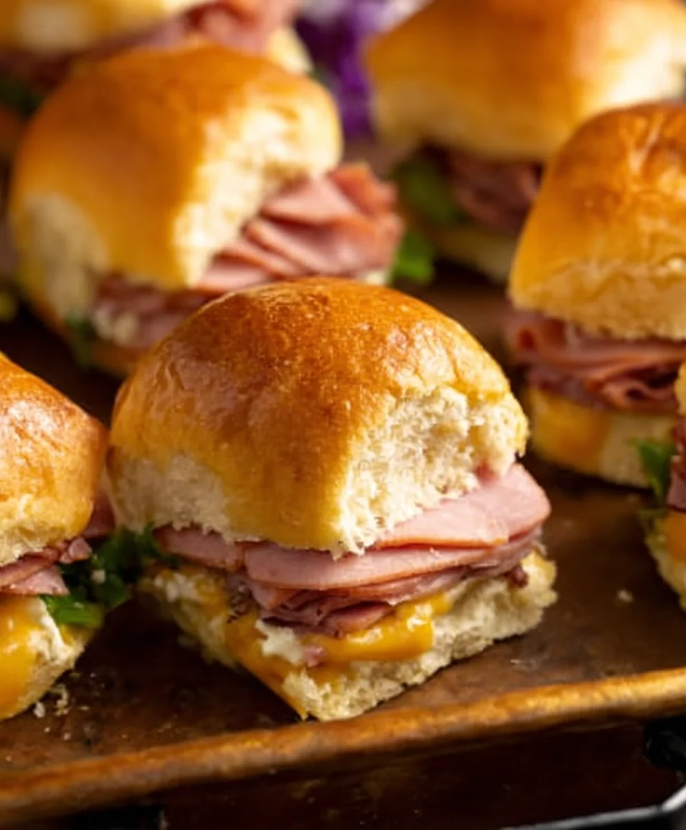 Mississippi Sin Beef-Beef Ham Sliders Recipe