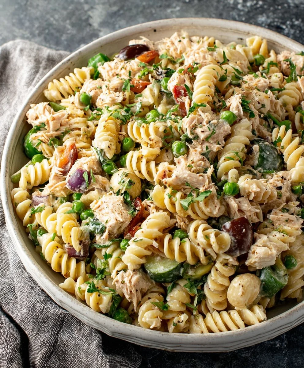 Easy Tuna Pasta Salad - Quick & Delicious Meal