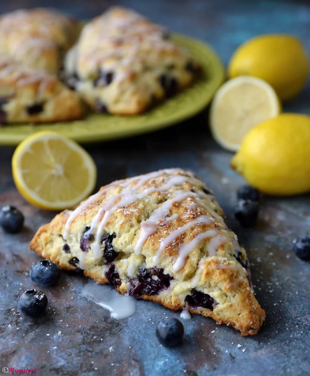 Easy Blueberry Scones Recipe-Fluffy & Delicious