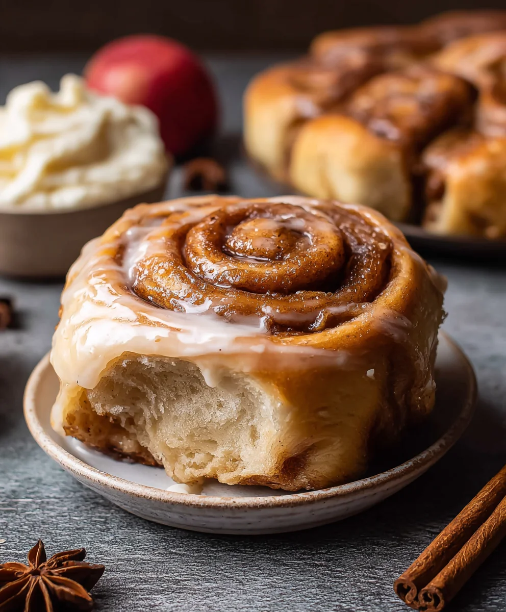 Apple Cinnamon Rolls - Cozy Homemade Treat