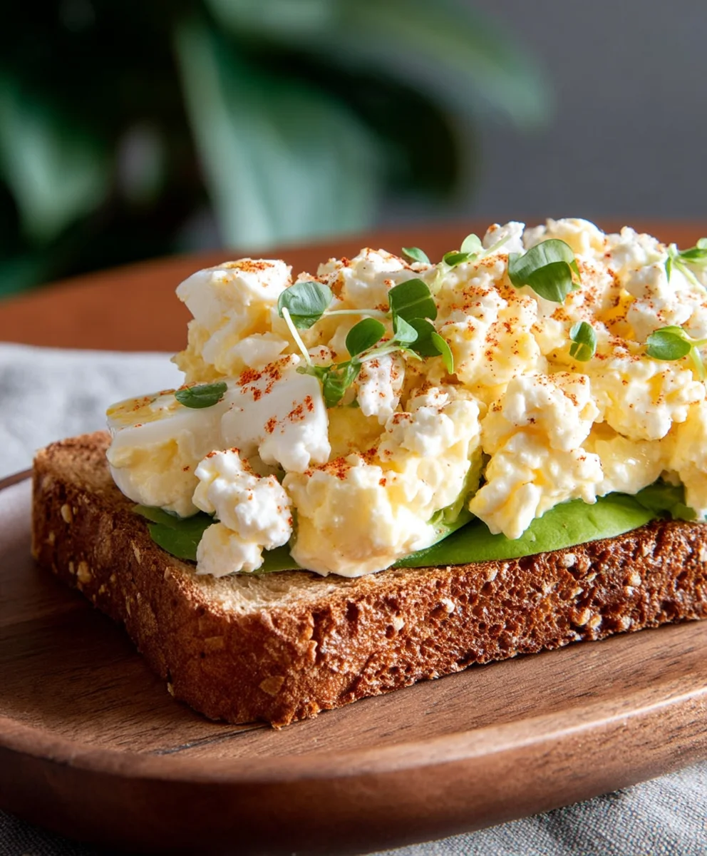 Healthy Egg Salad Cottage Cheese No Mayo