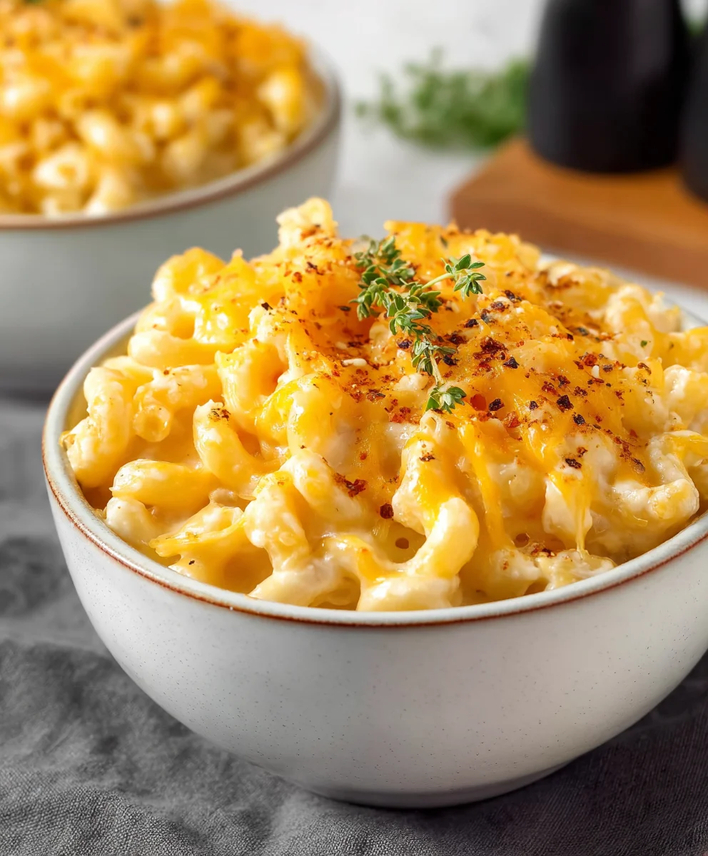High-Protein Cottage Cheese Mac and Cheese-Healthy Twist