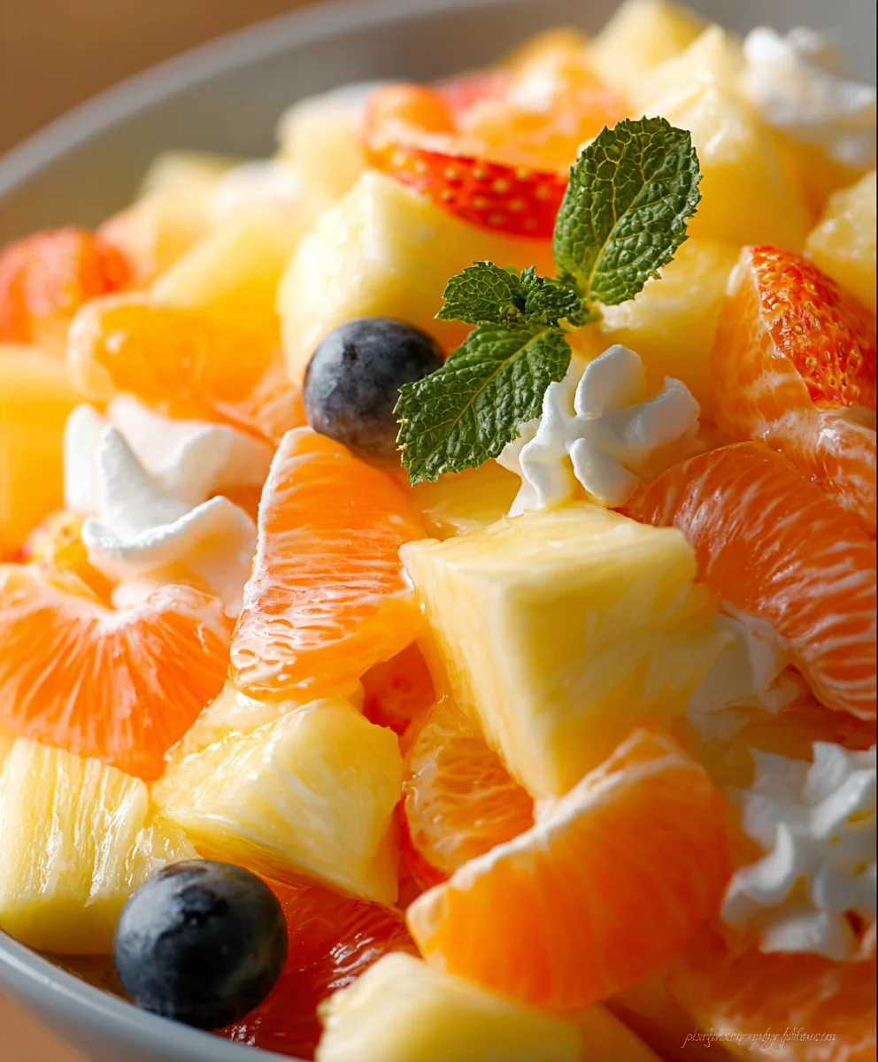 Hawaiian Fruit Salad - Fresh Tropical Taste