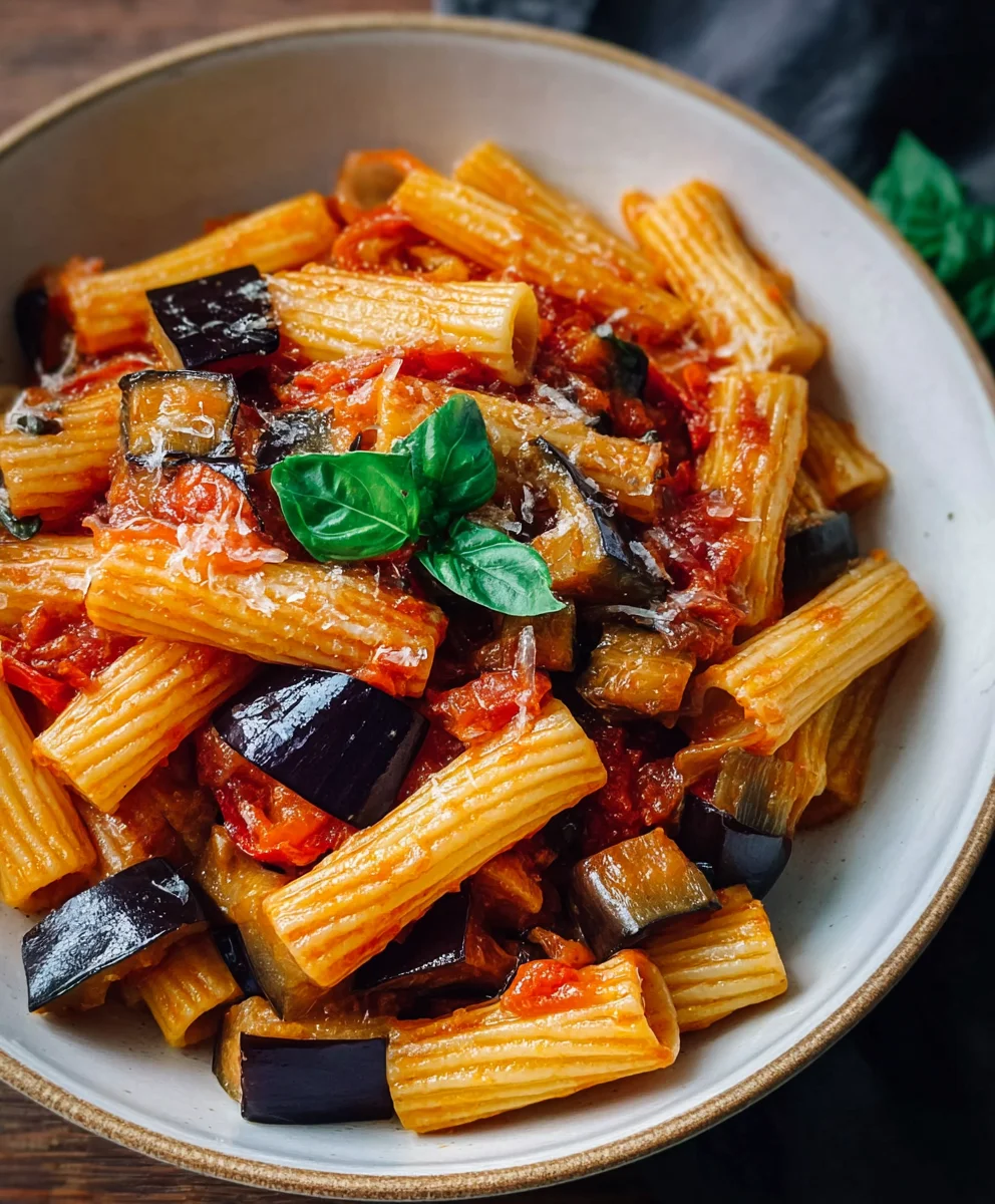 Authentic Pasta alla Norma Recipe - Sicilian Eggplant Dish