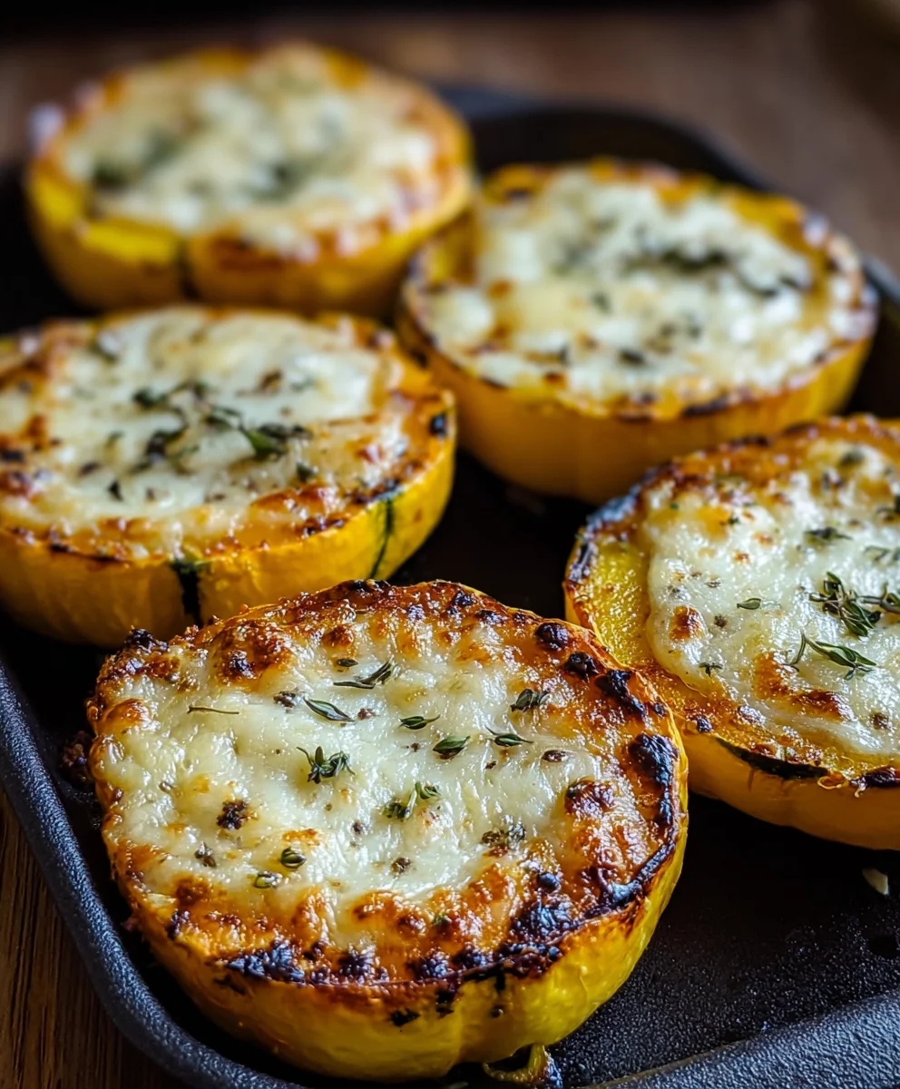 Cheesy Baked Squash-Easy Delicious Side Dish