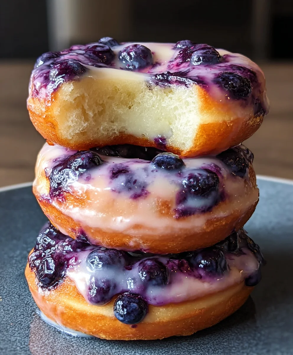 Keto Blueberry Donuts - Easy Low Carb Treat