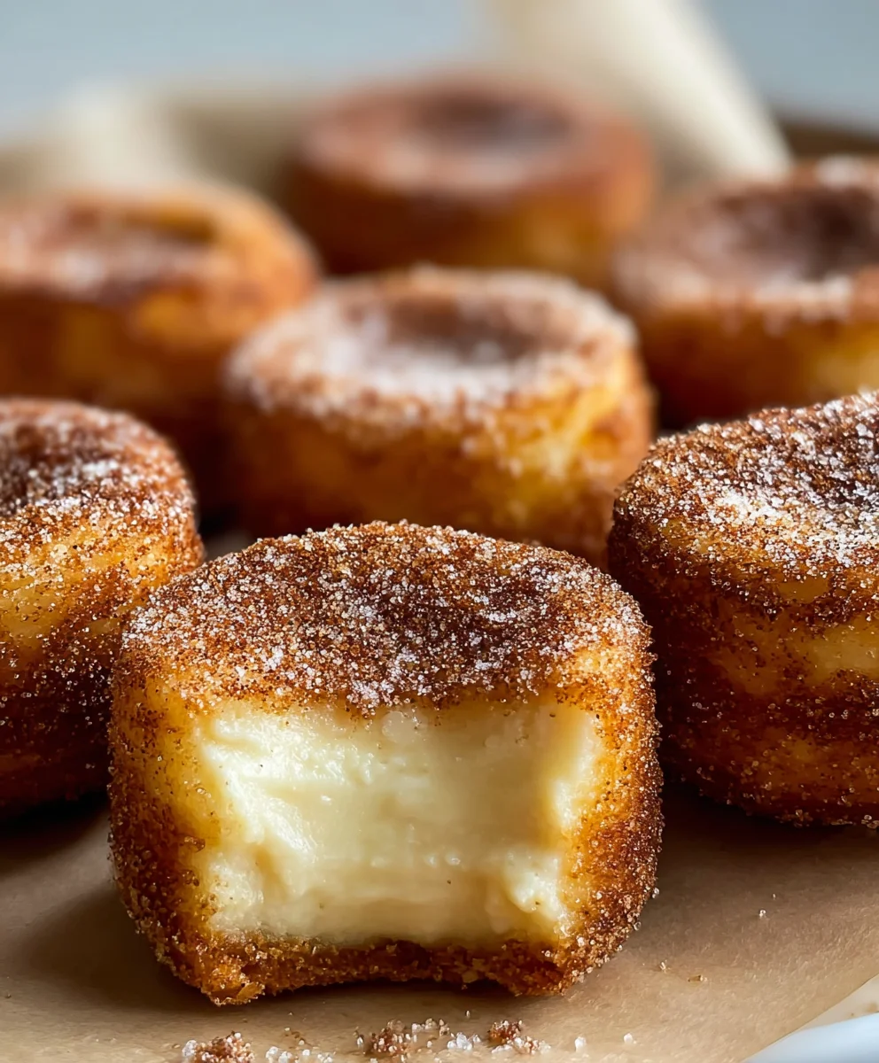 Churro Cheesecake Bites - Easy Dessert Recipe