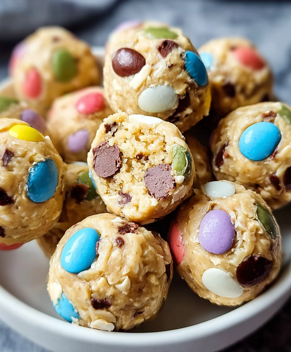 Easter Egg Cookie Dough Bites-No Bake Sweet Treat