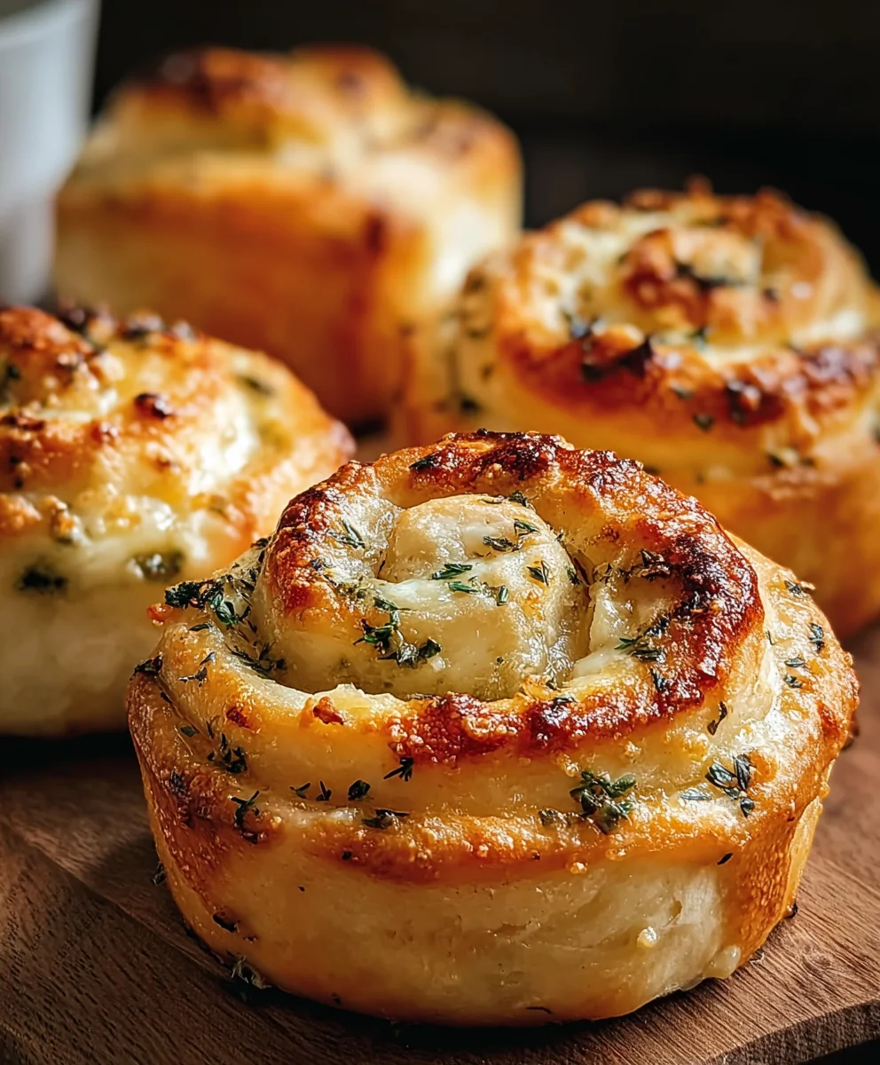 Sourdough Herb Cheese Rolls - Flavorful & Easy Baking