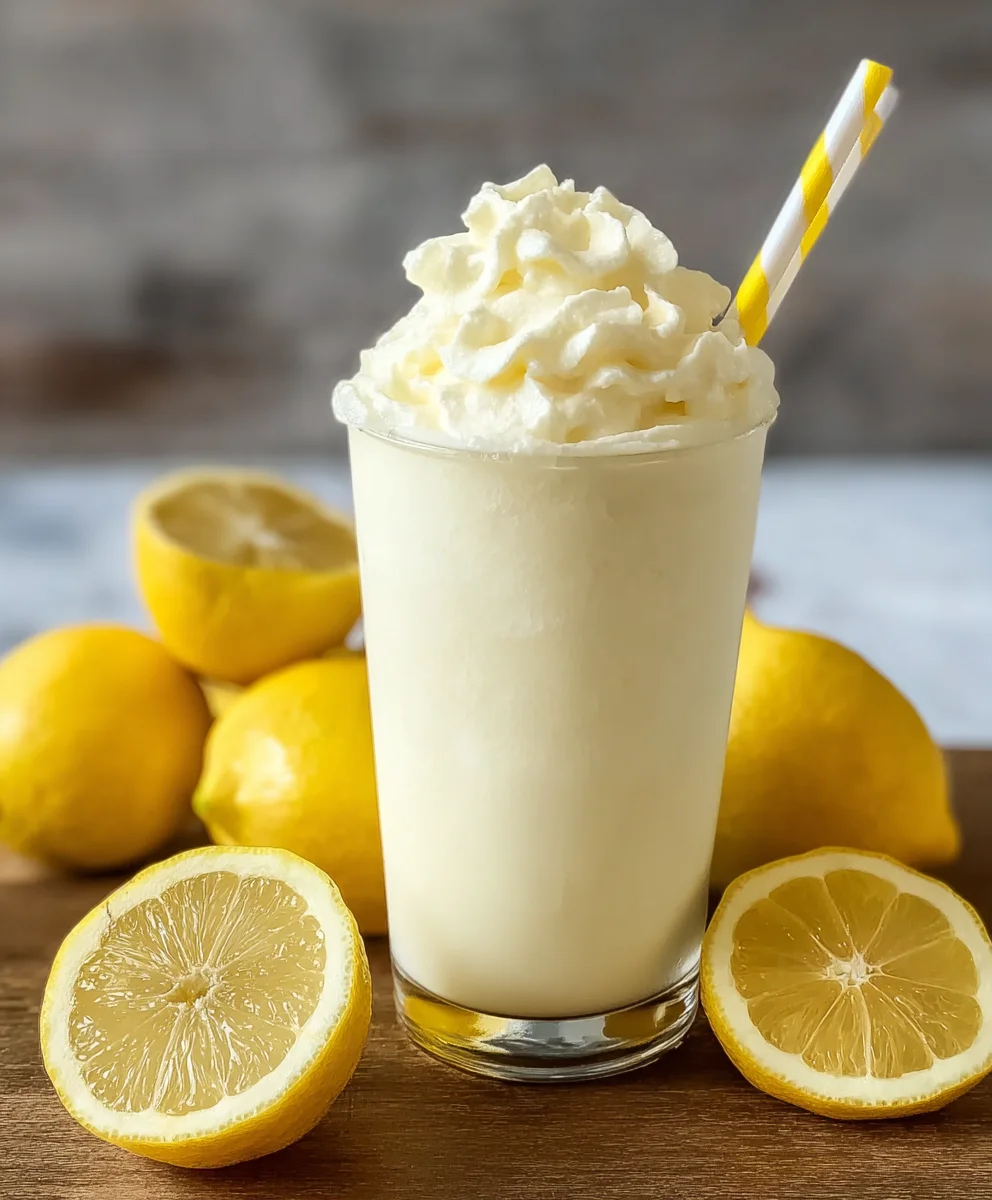 Frosted Lemonade Recipe- Chick-Fil-A Inspired Drink