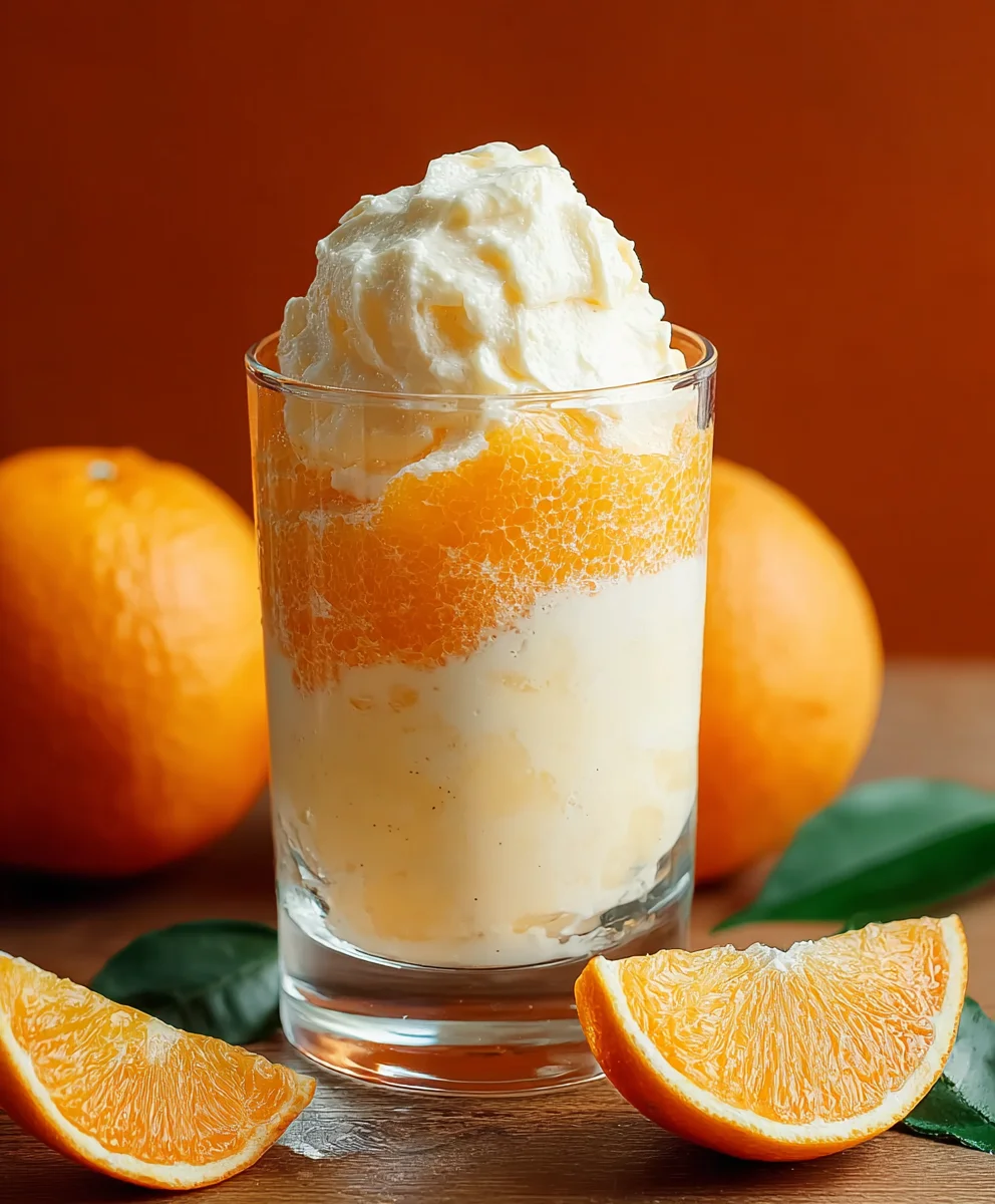 Creamsicle Dirty Soda Recipe - Creamy Orange Treat