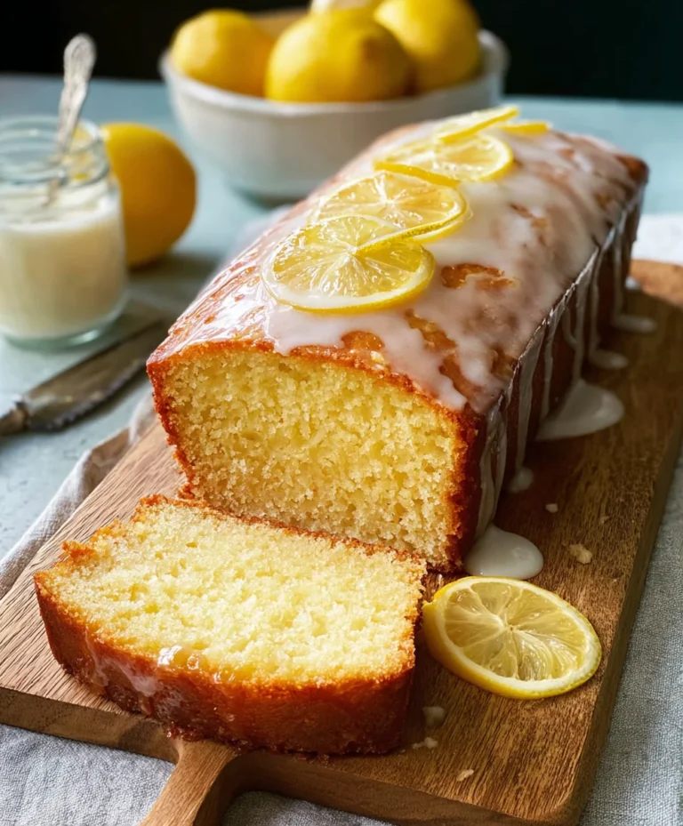 Easy Lemon Loaf Recipe – Zesty & Delicious