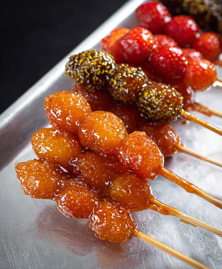 Easy Tanghulu Recipe – Sweet Candied Fruit Skewers