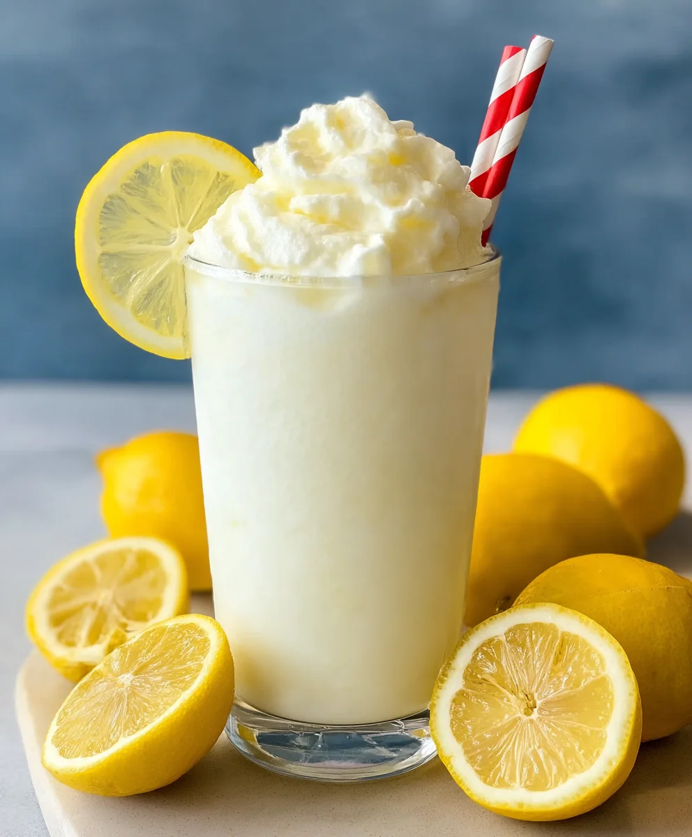 Frosted Lemonade Recipe- Chick-Fil-A Inspired Drink