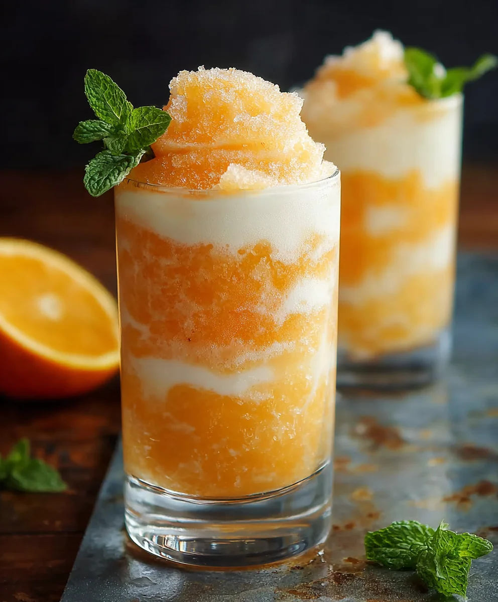 Creamsicle Dirty Soda Recipe - Creamy Orange Treat