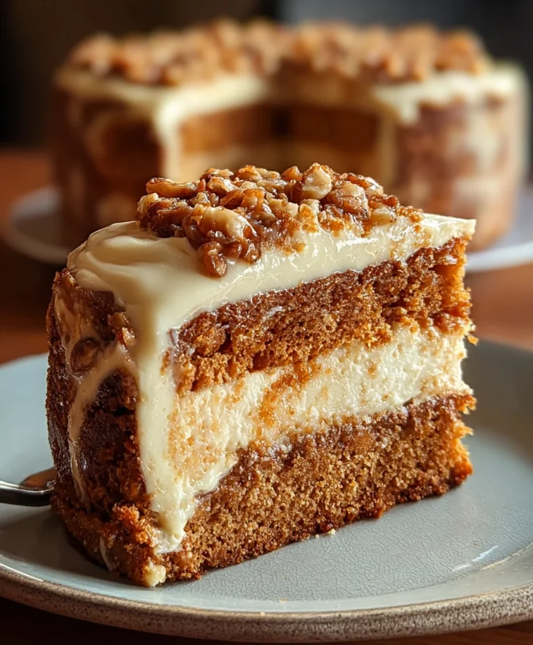 Honeybun Carrot Cake Cheesecake-Dreamy Dessert