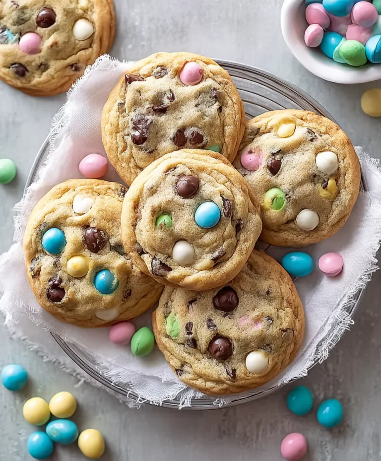 Easter Chocolate Chip Cookies-Perfect Festive Treat