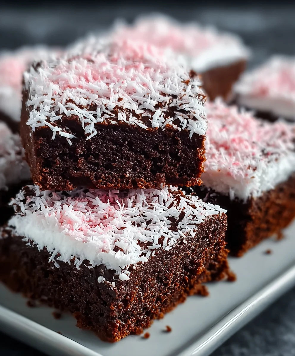 Sno Ball Brownies-Decadent Creamy Chocolate Dessert