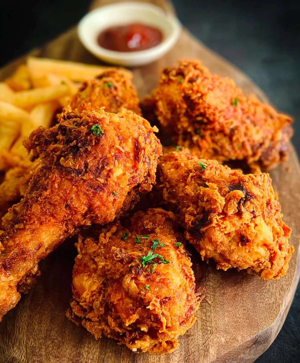 Crispy Juicy Fried Chicken - Best Recipe