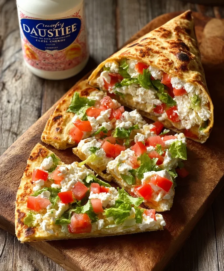 Easy Ingredient Cottage Cheese Flatbread