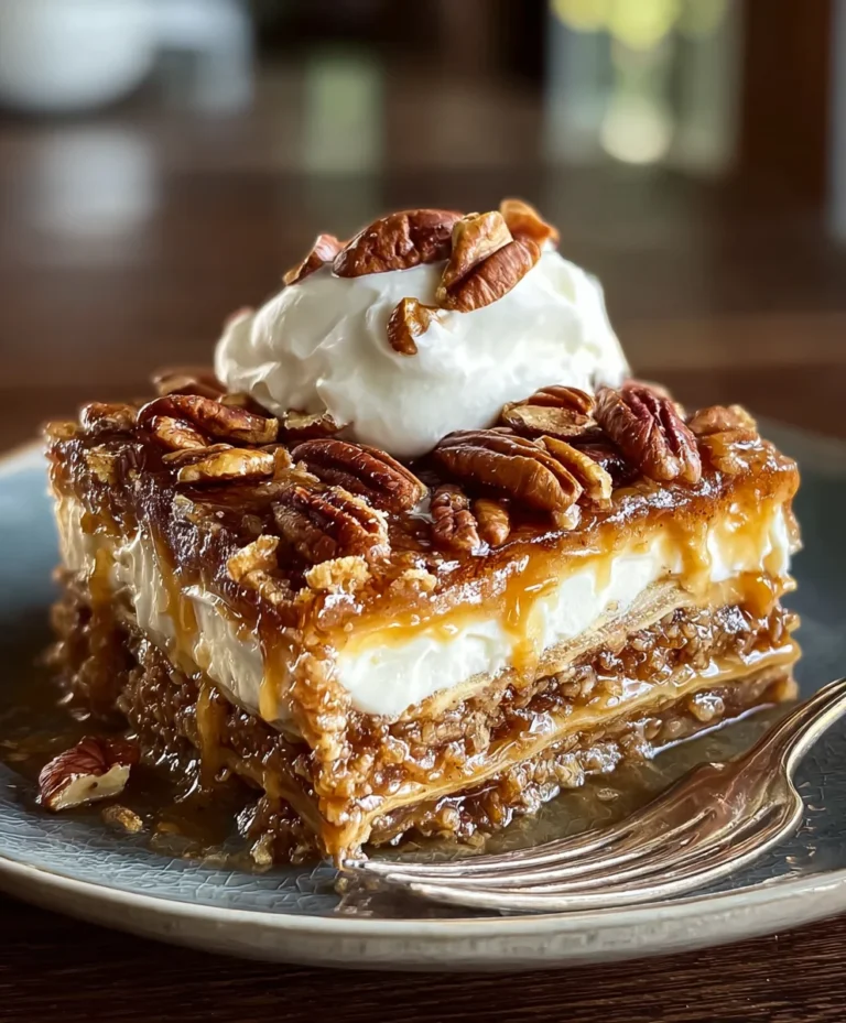 Pecan Pie Lasagna Dessert Recipe Delightful