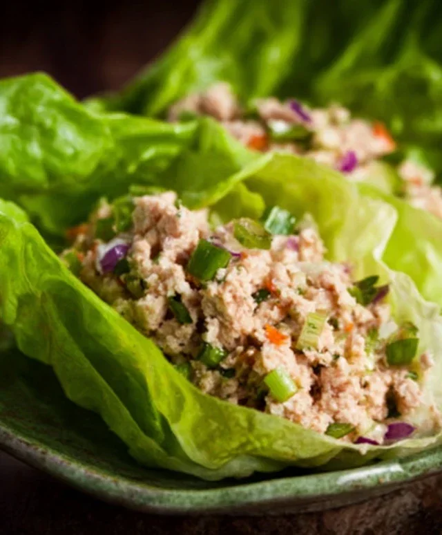 Tuna Lettuce Wraps