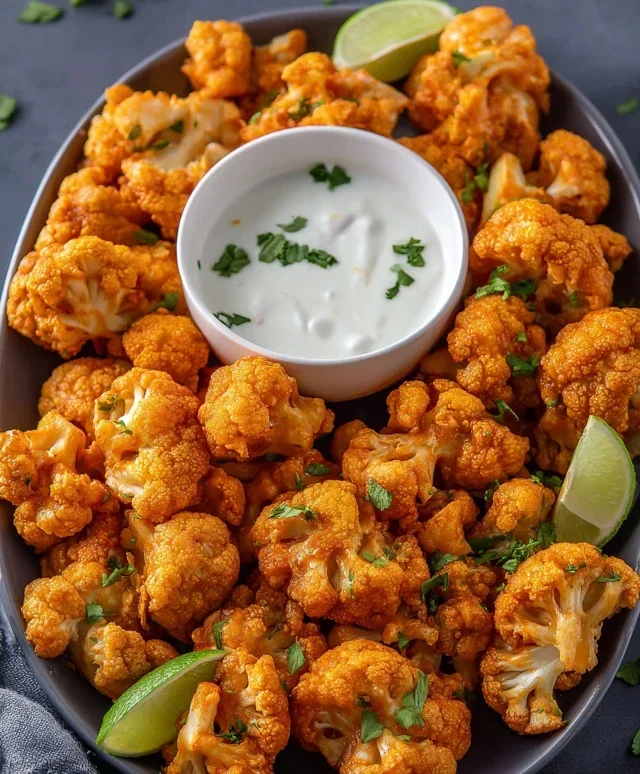 Air Fryer Buffalo Cauliflower Recipe