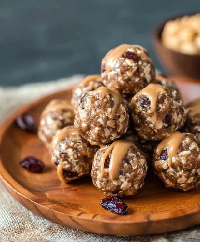 No-Bake Peanut Butter Energy Bites