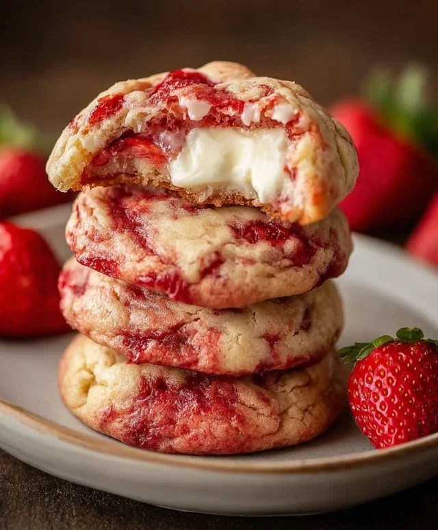 Strawberry Cheesecake Cookie